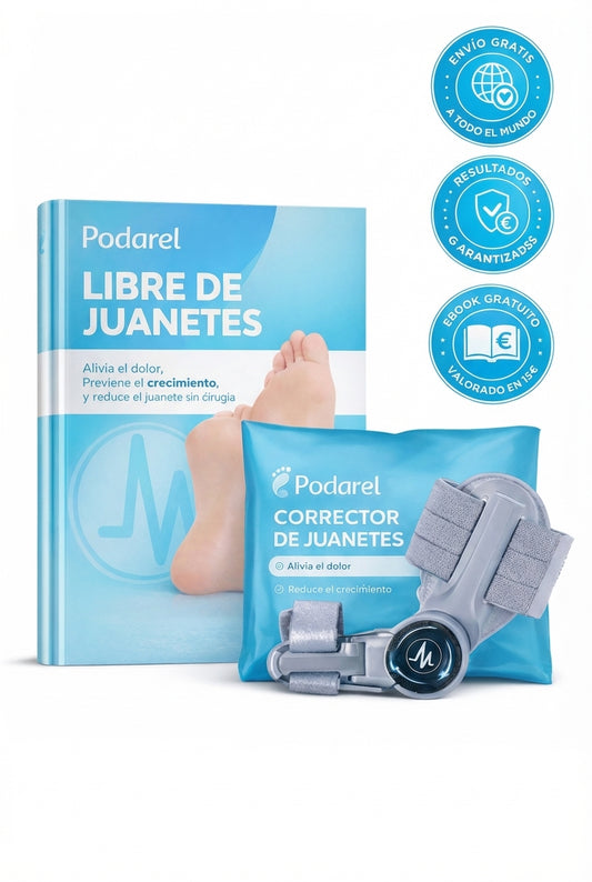 Podarel - Alivio natural para juanetes en casa